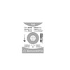 Exacompta 10200SE Pack of 100 Premium Index Cards Squared DIN