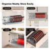 Housolution Pot and Pan Organizer Rack for Cabinet, Upgraded Expandable