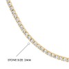BERRICLE Sterling Silver Round Cut Cubic Zirconia CZ Fashion Choker