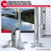 DooToo Chain Link Fence Post Flange - 2" Heavy Duty