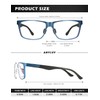ANYLUV Reading Glasses Men Women Blue Light Blocking, Premium Mens