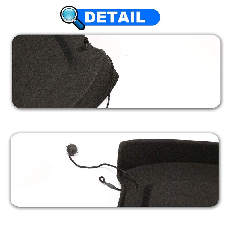BOPARAUTO Cargo Cover for VW Volkswagen GTI GOLF 7 VW