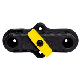 FastCap Level Rack Mount Compatible with Stabila Levels - Secure Storage and Organization, Vertical/Horizontal Mounting, Rattle-Free Cam-Lock - 1 Level Capacity - 03024