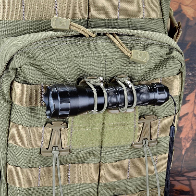 Pack of 10 Tactical Gear Clip Molle Web Dominators for