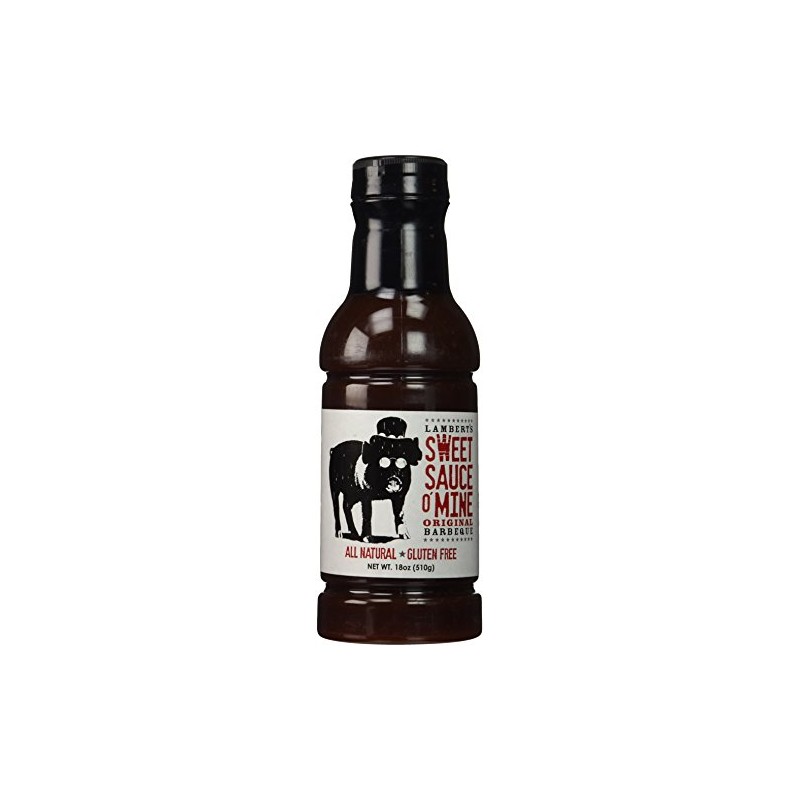 Lambert's Sweet Swine O'Mine Sweet Sauce O'Mine Barbeque Sauce -