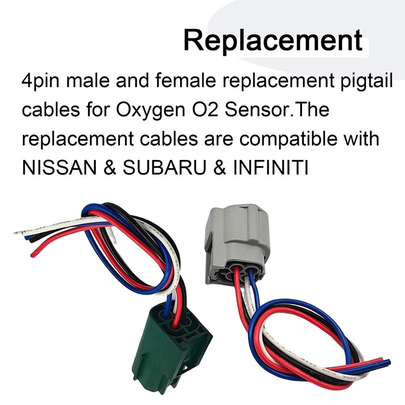1pcs Female and 1pcs Male Connector 4 pin 4-Way Plug