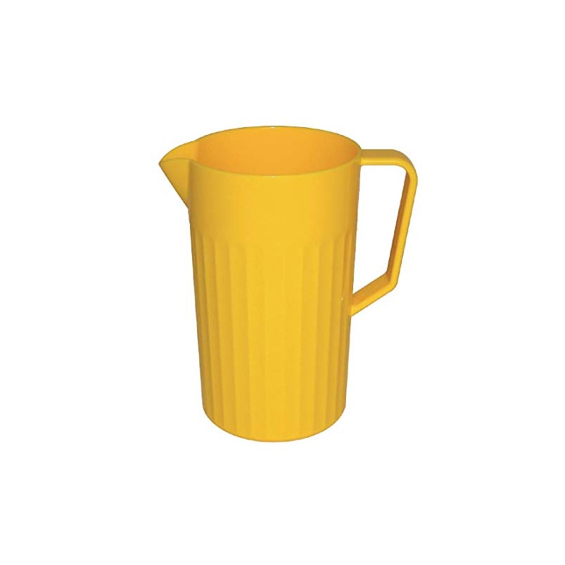 Olympia CE278 Kristallon Yellow Polycarbonate Plastic Jug 1.4 Litre (49