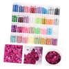 CORHAD Create Unique Nail Art 32 Bottles Sequin Powder Glittery
