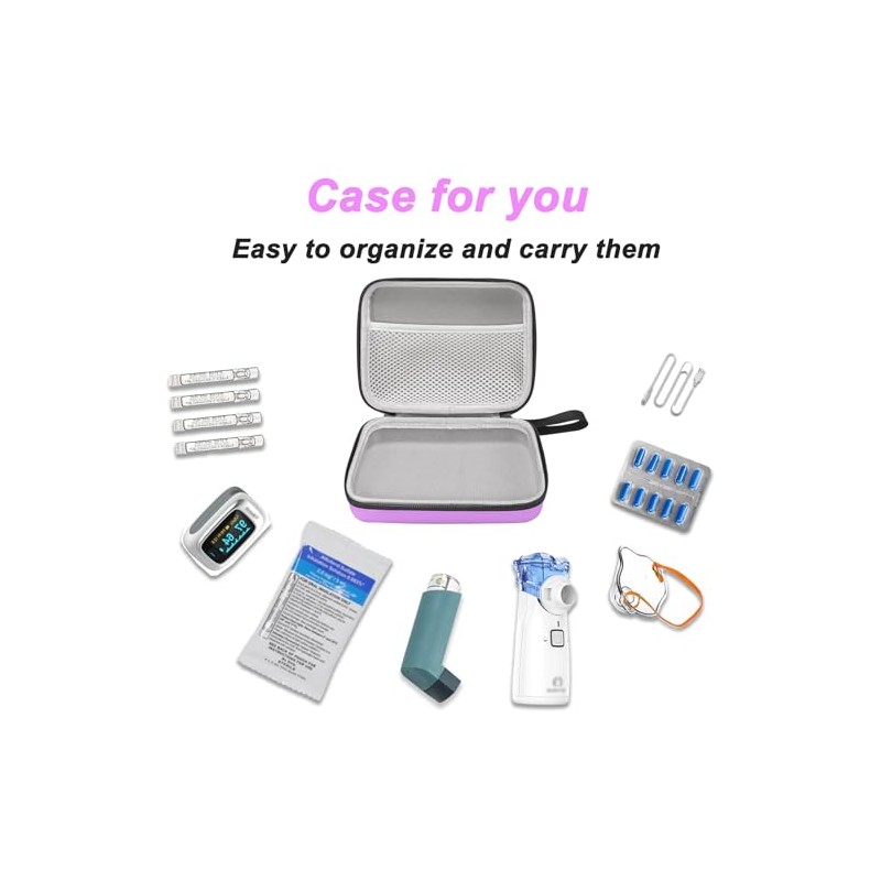Klawdsky Portable Nebulizer Carrying Case - Travel Medical Bag