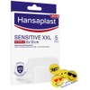 Hansaplast Sensitive XXL – 5 Plaster Strips in Size 8