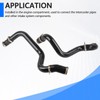 SSN 3" Aluminum Intercooler Pipe &Boot Kit Compatible with 2002