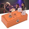 Phase Effect Metal Rate Depth Knobs Guitar Monoblock Phaser Pedal