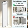 No-Drill Mount Plate for Ring Battery Doorbell/Plus/Pro 2026 Model 2nd
