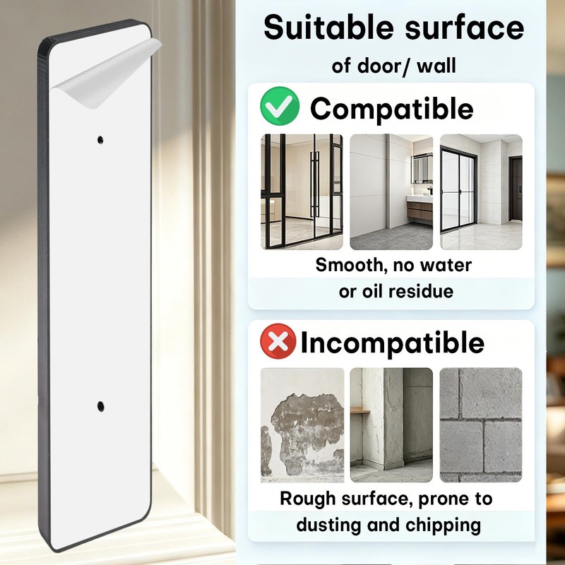 No-Drill Mount Plate for Ring Battery Doorbell/Plus/Pro 2026 Model 2nd