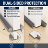 3 Pack EVA Foam Door Draft Stopper Bottom Seal Strip