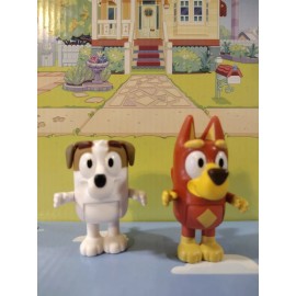 Moose Toys NEW RUSTY cattle dog JACK russell terrier Bluey & Friends toy figures characters