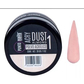 Punto Nails Polvo Acrilico Almond Punto Nails 1oz Makeup 30g Tono A Eleg Color 01