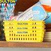 Mini Plastic Storage Basket for Small Items Multi-purpose Yellow 10ea