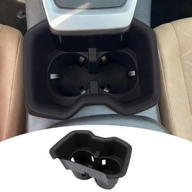 OUSUWO Center Console Cup Holder Organizer Compatible with 2022-2025 Toyota RAV4 Accessories, Water & Dust Proof Center Console Drink Holder Covers Protector for 2022 2023 2024 2025 RAV-4 Accessories