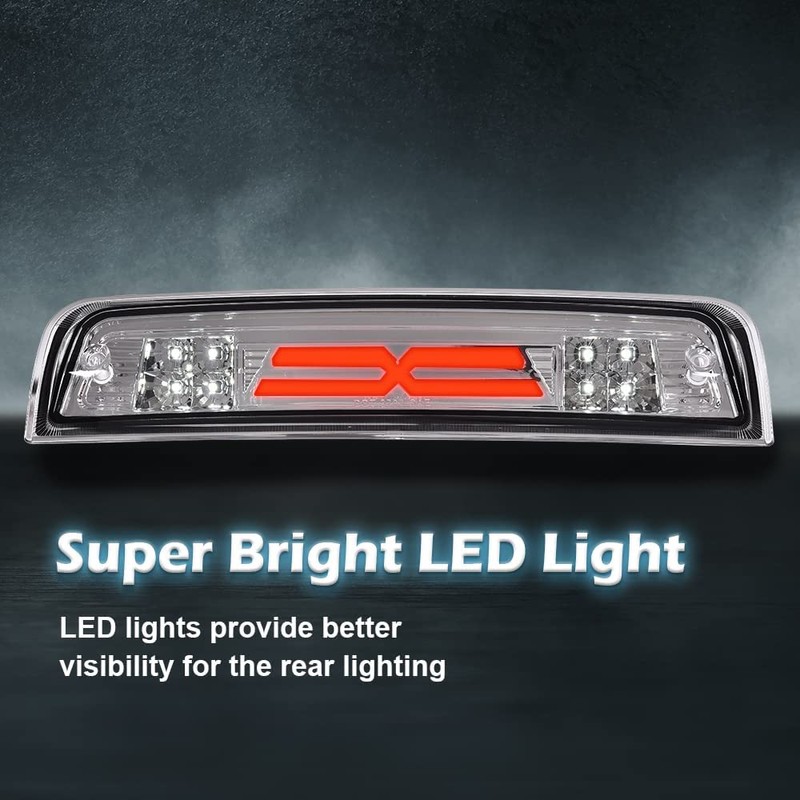 CHEDA Third Brake Light Cargo Lamp Tinted 3D LED Bar