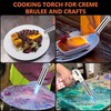 Striludo Culinary Professional Kitchen Butane Torch, Upgrade Creme Brulee Blow