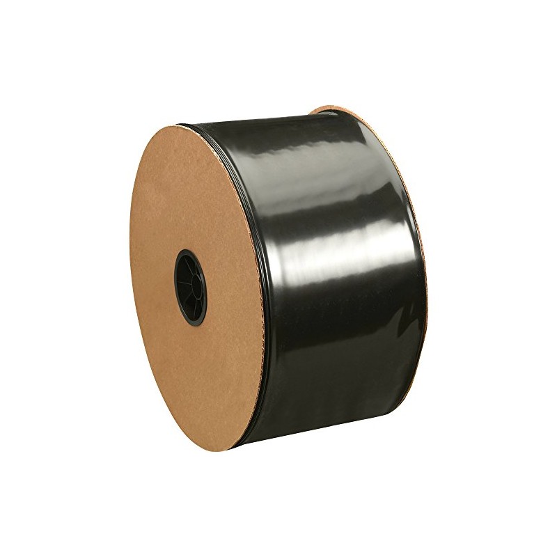 Aviditi 12" x 725' - 4 Mil Black Poly Tubing