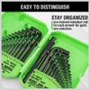 32-Piece Premium Hex Key Set - Allen Wrench Set, SAE