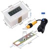 LCD Digital 0-99999 Counter 5 Digit Plus UP Gauge +