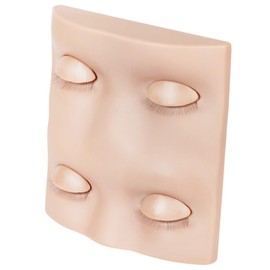 Ipetboom Realistic Eyelash Practice Mannequin Head for Lashes Lash Extensions Training Kit