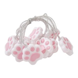 LEKIBOP Cute Cat Model Decorative Lights Gifts Fairy Lights Christmas Lights Valentine’s Day Decor 10ft 20LED Battery Operated String Lights Ornaments Indoor Outdoor Wedding Festoon Party (Style 3)