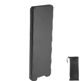 Camping Stove Windscreen | Camping Stove Insulation Screen Foldable | Fire Shield, 10 Plates Portable Grill Wind Guard with Carrying Bag for Camping Hiking Picnic Backpacking