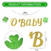 Oh Baby Banner, baby shower de San Patricio, baby shower