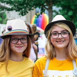 She/They Pronouns Cute Black Cat Metal Badge Rainbow Animal Brooch Pin for Pride Parades or Everyday Wear