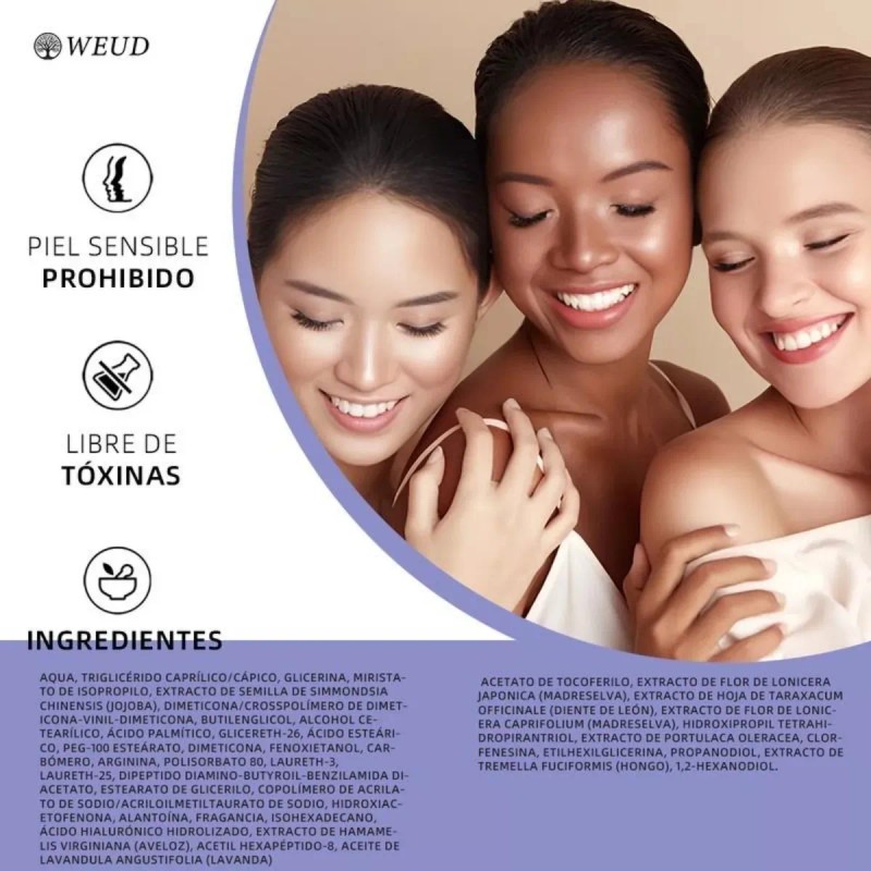 Weud Crema For El Cuello - ¡reafirma, Levanta Y Tensa,50ml