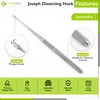 Cynamed Premium Joseph Dissecting Hook, 6 in. (15.24cm), 2-Prong