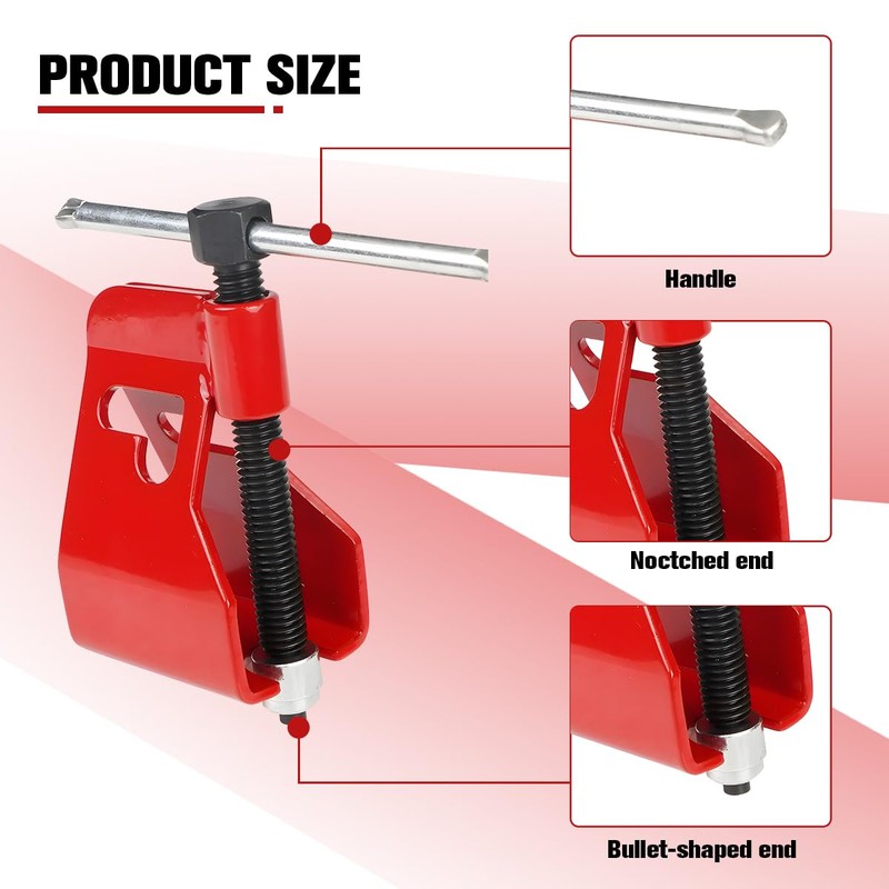Zpana Car Compression Sleeve Puller Tool, 1/2" Ferrule Nut Puller