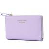 JIUFENG Women Zipper Wallet RFID Blocking Multi Purpose Coin Pouches