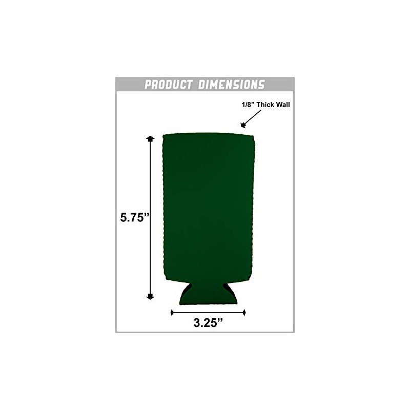 I'd Tap That Slim Can Coolie (1, Dark Green)