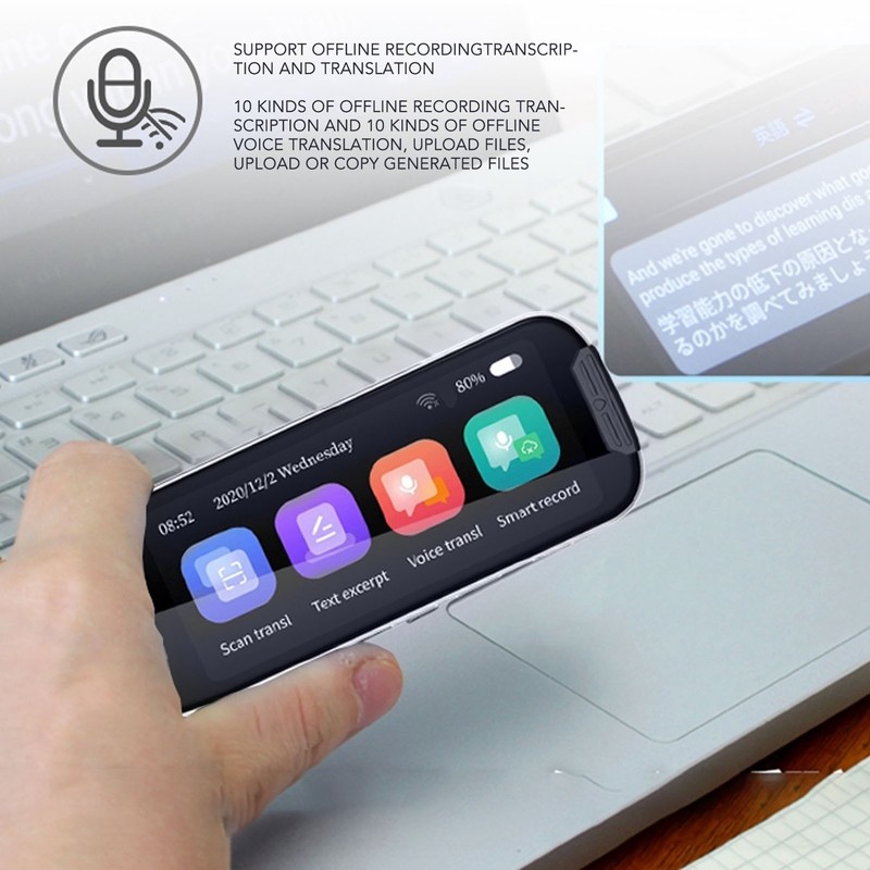 Smart Translation Pen 4 Inch Touch Screen 134 Online Speech