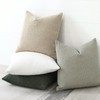 Artscope Pack of 2 Textured Boucle Cushion Covers Square Pillow