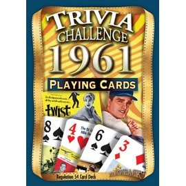 Flickback 1961 Trivia Playing Cards