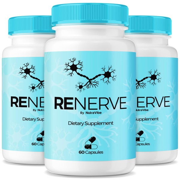 (3 Pack) Renerve Capsules – Official Re Nerve to Support