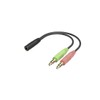 Hama Headset with Microphone (Wired Headphones 3.5 mm Jack Connection,