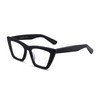 GLINDAR Cat Eye Blue Light Locking Glasses Vintage Narrow Square