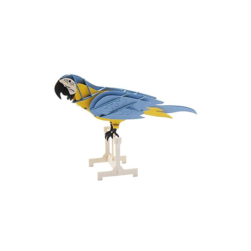Fridolin 3D Paper Model Parrot 14 x 10 cm