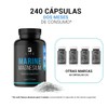 Magnesio Marino de 240 Cápsulas. Ingredientes naturales. Alta biodisponibilidad y
