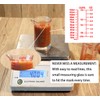 Ackers 4oz Glass Measuring Cup – Shot Glass with Ounce,Ml,Cups