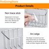 ThsGivingStore Suction Sink Sponge Holder with Brush Holder, 2-in-1 Adhesive