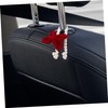 Gatuida Bow-Shaped Car Seat Back Hanger Seat Back Hooks Car