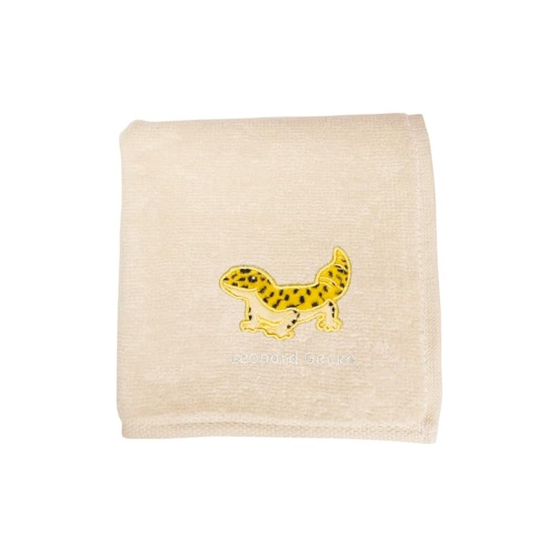 World Shoji 109639 Handkerchief, Animal Handkerchief, Leopard Lizard